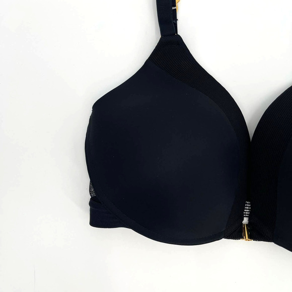 NWOT Lively The Front Close No-Wire Bra Black Size 36DD Wireless Comfortable - Picture 5 of 16